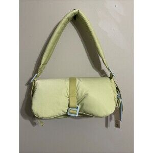 Coach Coachtopia Loop Puffy Wavy Dinky Bag In Pale Lime Rainbow CQ859 NWT